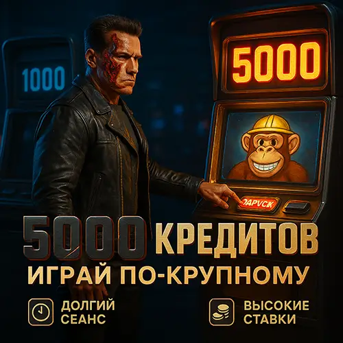 Преимущества игровых автоматов 5000 кредитов